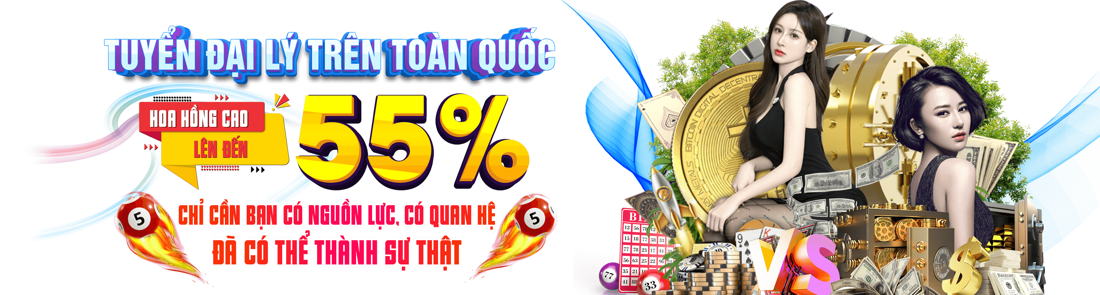 Hình ảnh quảng cáo của vx88 hiển thị nền tảng và các lợi ích