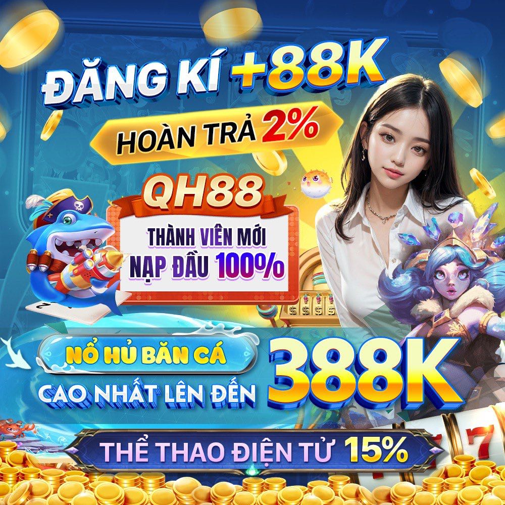 Hình ảnh quảng cáo của vx88 hiển thị nền tảng và các lợi ích